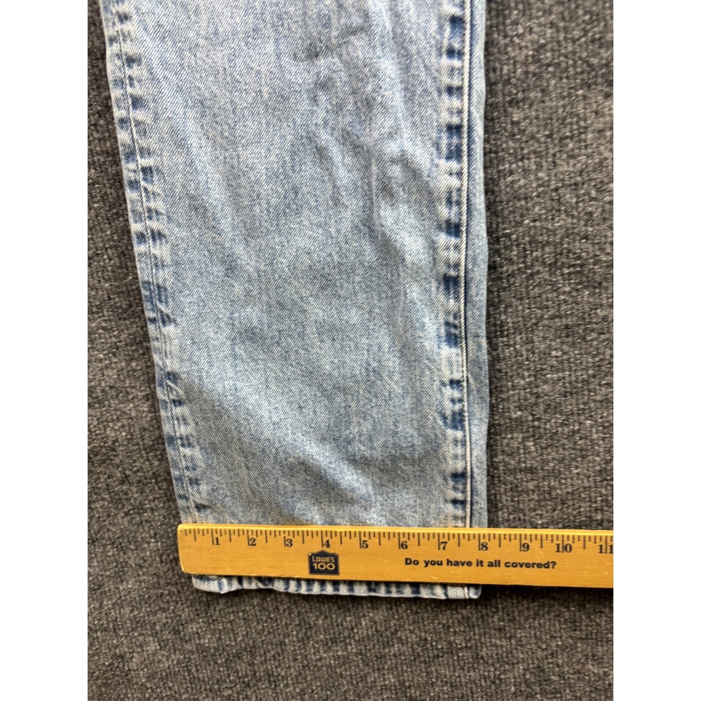 American Eagle Original Bootcut Jeans Mens 31x32 Light Wash Denim Classic Fit - Picture 6 of 9